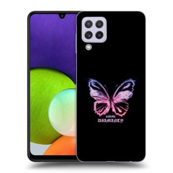 Obal pro Samsung Galaxy A22 A225F 4G - Diamanty Purple