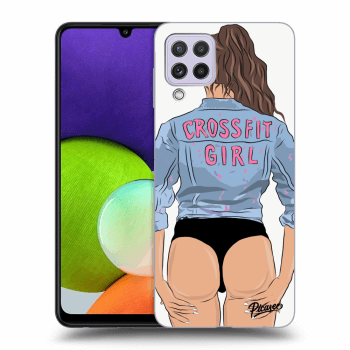 Obal pro Samsung Galaxy A22 A225F 4G - Crossfit girl - nickynellow