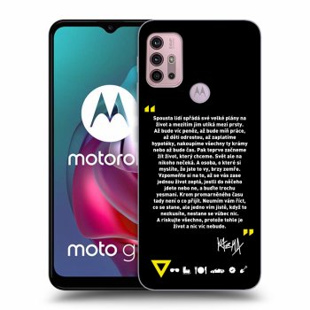 Picasee ULTIMATE CASE pro Motorola Moto G30 - Kazma - BUĎTE TROCHU YESMANI
