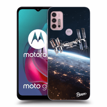 Picasee silikonový černý obal pro Motorola Moto G30 - Station