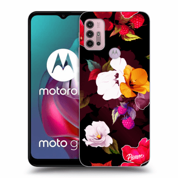 Obal pro Motorola Moto G30 - Flowers and Berries