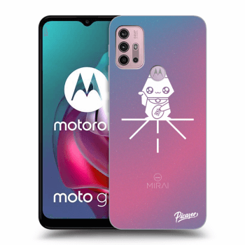 Picasee silikonový černý obal pro Motorola Moto G30 - Mirai - Maneki Neko