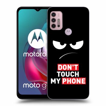 Obal pro Motorola Moto G30 - Angry Eyes - Transparent