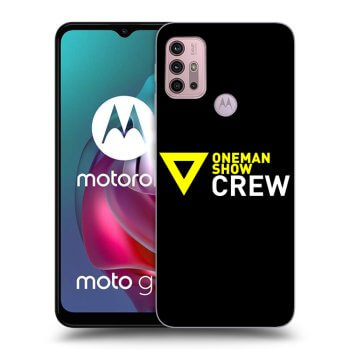 Picasee silikonový černý obal pro Motorola Moto G30 - ONEMANSHOW CREW