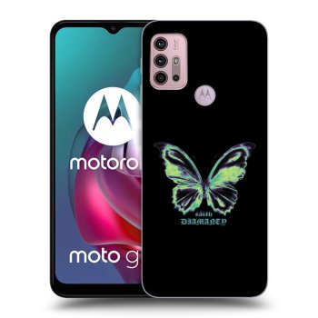 Obal pro Motorola Moto G30 - Diamanty Blue