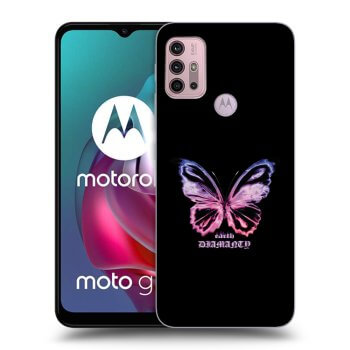 Obal pro Motorola Moto G30 - Diamanty Purple