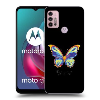 Picasee ULTIMATE CASE pro Motorola Moto G30 - Diamanty Black