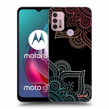 Obal pro Motorola Moto G30 - Květinový vzor