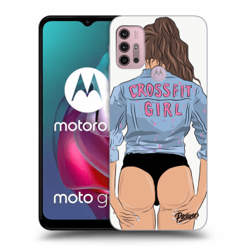 Obal pro Motorola Moto G30 - Crossfit girl - nickynellow