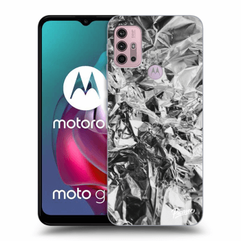 Picasee silikonový černý obal pro Motorola Moto G30 - Chrome
