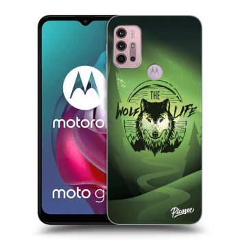 Obal pro Motorola Moto G30 - Wolf life