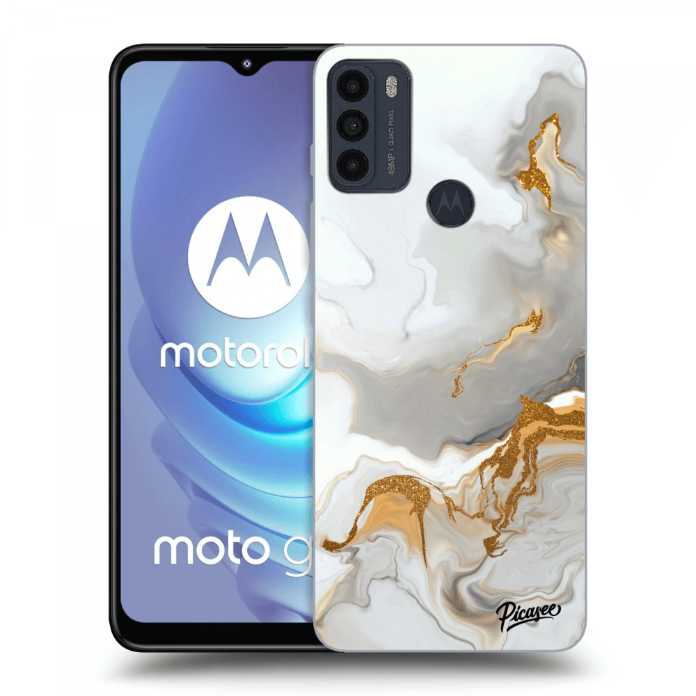 Picasee silikonový černý obal pro Motorola Moto G50 - Her
