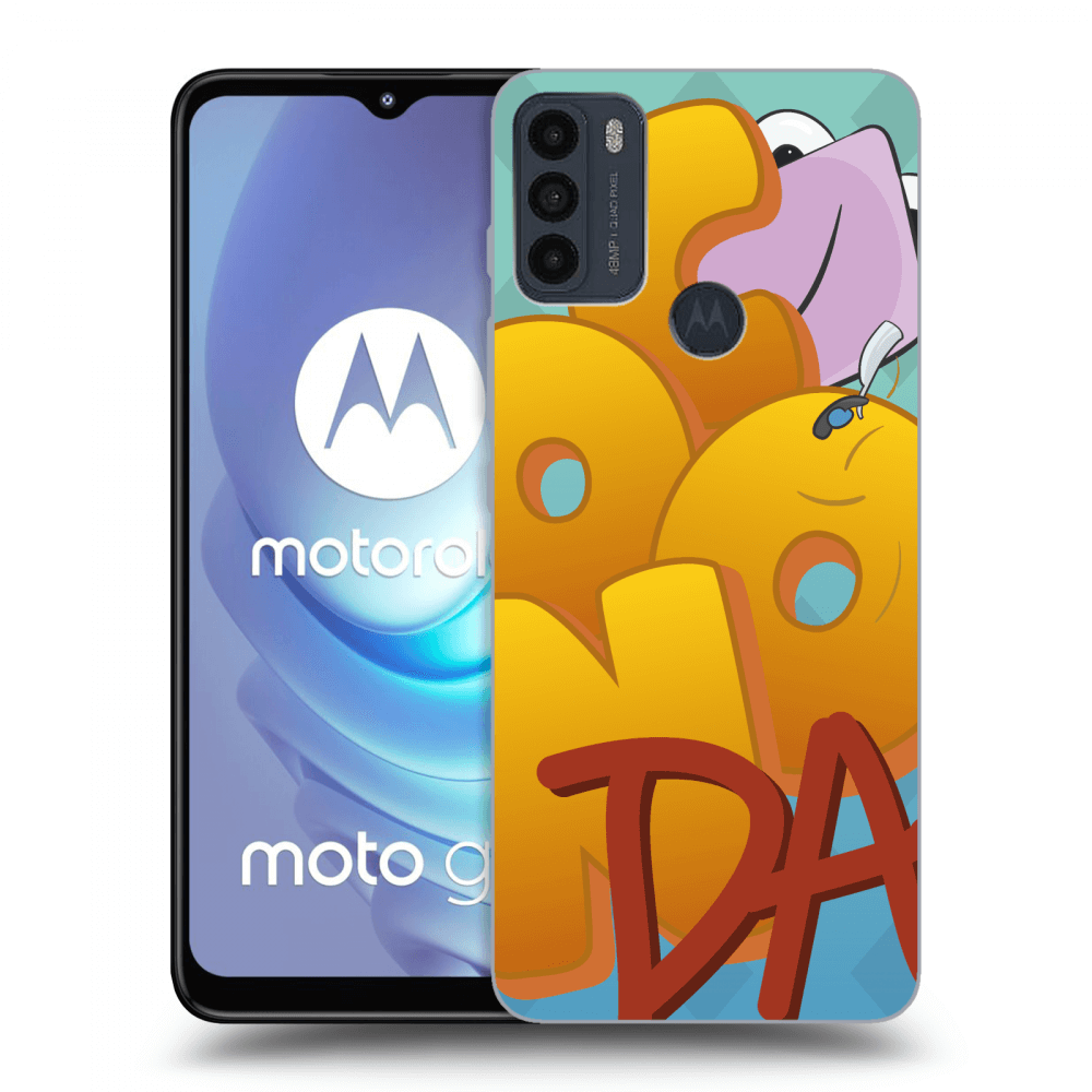 Picasee silikonový černý obal pro Motorola Moto G50 - Obří COONDA