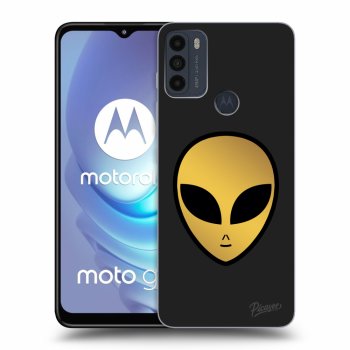 Picasee silikonový černý obal pro Motorola Moto G50 - Earth - Alien