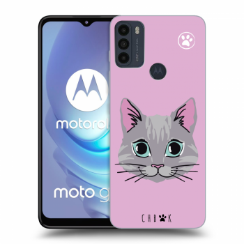 Picasee silikonový černý obal pro Motorola Moto G50 - Chybí mi kočky - Růžová