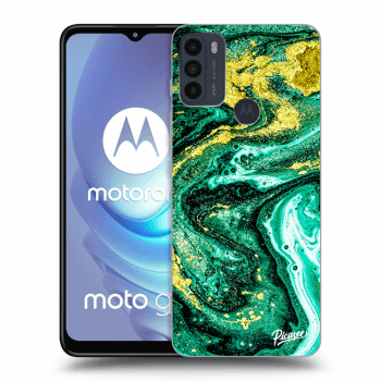 Obal pro Motorola Moto G50 - Green Gold