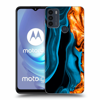 Obal pro Motorola Moto G50 - Gold blue