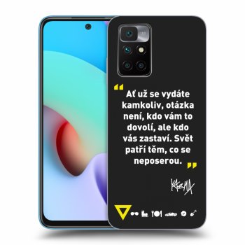 Obal pro Xiaomi Redmi 10 - Kazma - SVĚT PATŘÍ TĚM, CO SE NEPOSEROU