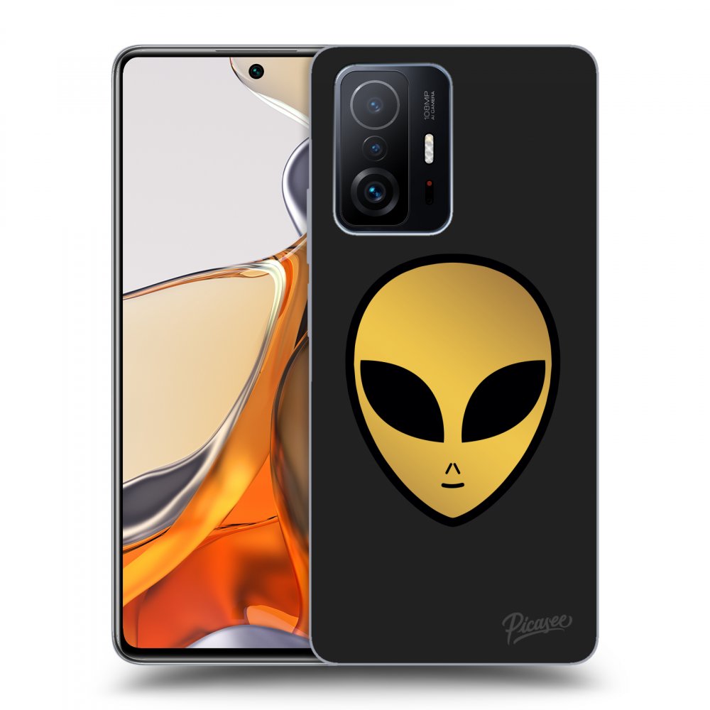 Picasee silikonový černý obal pro Xiaomi 11T Pro - Earth - Alien
