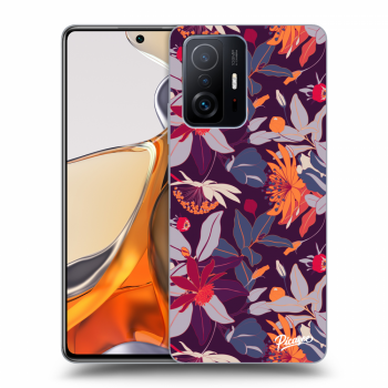 Picasee ULTIMATE CASE pro Xiaomi 11T Pro - Purple Leaf