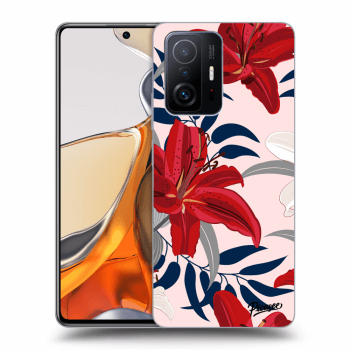 Obal pro Xiaomi 11T Pro - Red Lily