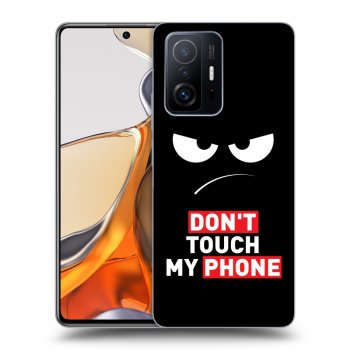 Obal pro Xiaomi 11T Pro - Angry Eyes - Transparent