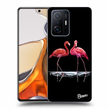 Obal pro Xiaomi 11T Pro - Flamingos couple