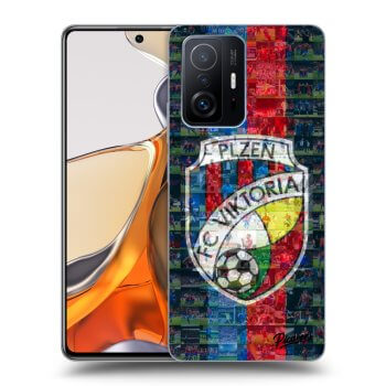 Picasee silikonový černý obal pro Xiaomi 11T Pro - FC Viktoria Plzeň A
