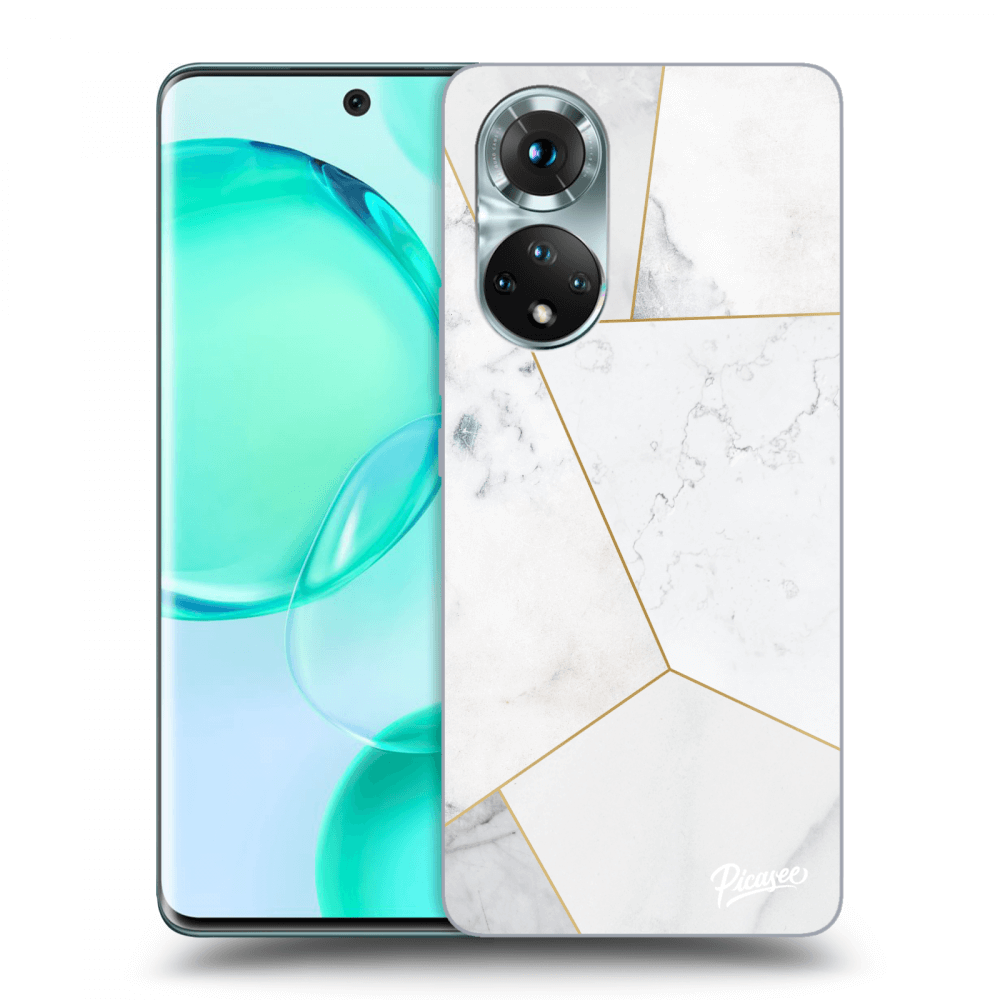 Picasee ULTIMATE CASE pro Honor 50 5G - White tile