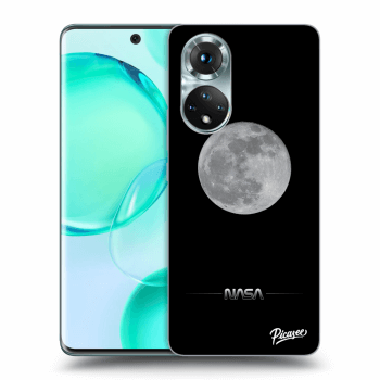 Picasee silikonový černý obal pro Honor 50 5G - Moon Minimal