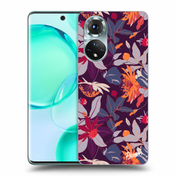 Picasee ULTIMATE CASE pro Honor 50 5G - Purple Leaf