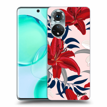 Obal pro Honor 50 5G - Red Lily