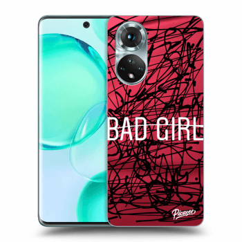 Picasee silikonový průhledný obal pro Honor 50 5G - Bad girl