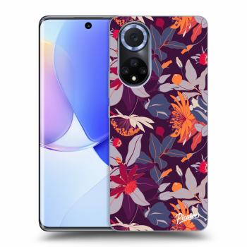 Obal pro Huawei Nova 9 - Purple Leaf