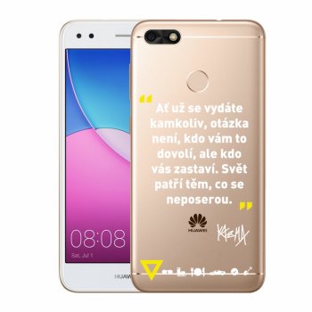 Obal pro Huawei P9 Lite Mini - Kazma - SVĚT PATŘÍ TĚM, CO SE NEPOSEROU