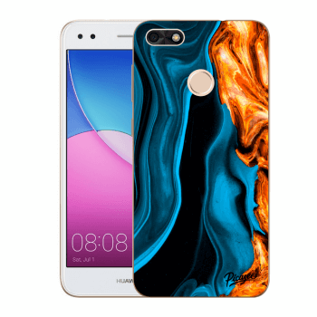 Obal pro Huawei P9 Lite Mini - Gold blue