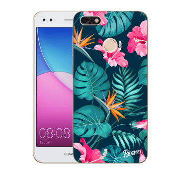 Obal pro Huawei P9 Lite Mini - Pink Monstera