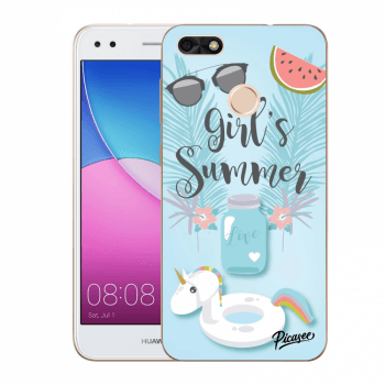 Picasee silikonový průhledný obal pro Huawei P9 Lite Mini - Girls Summer
