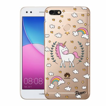 Picasee silikonový průhledný obal pro Huawei P9 Lite Mini - Unicorn star heaven