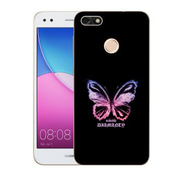 Obal pro Huawei P9 Lite Mini - Diamanty Purple