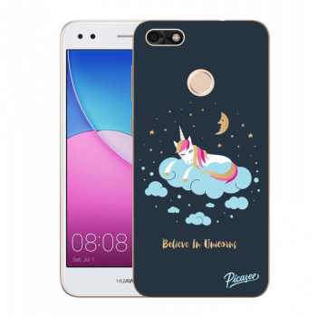Picasee silikonový průhledný obal pro Huawei P9 Lite Mini - Believe In Unicorns