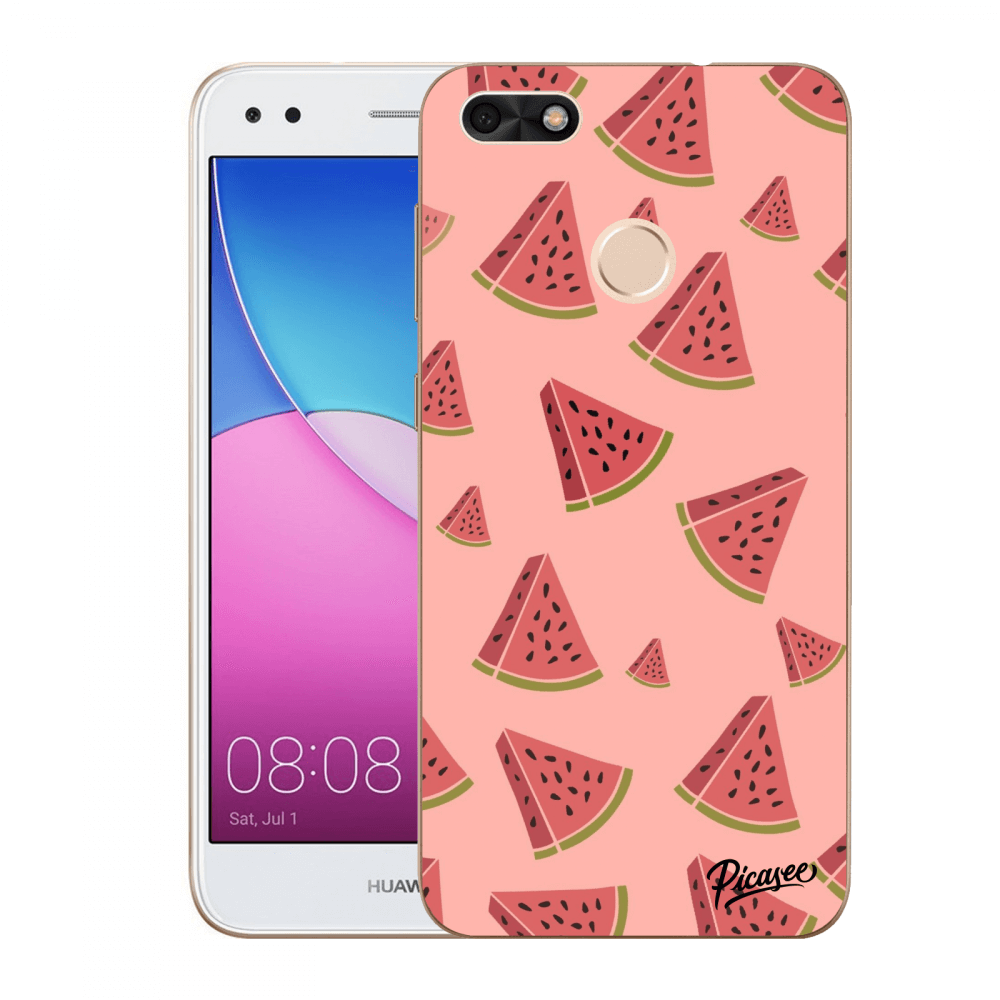Picasee silikonový průhledný obal pro Huawei P9 Lite Mini - Watermelon