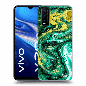 Obal pro Vivo Y20s - Green Gold