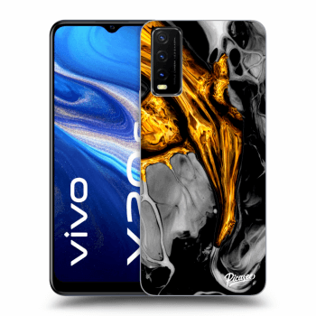 Obal pro Vivo Y20s - Black Gold