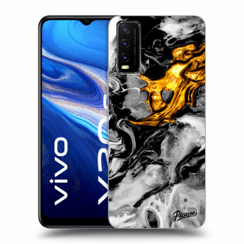 Obal pro Vivo Y20s - Black Gold 2