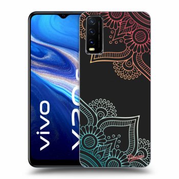 Obal pro Vivo Y20s - Flowers pattern