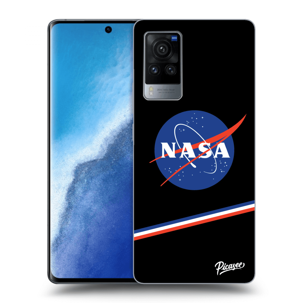 Picasee silikonový černý obal pro Vivo X60 Pro 5G - NASA Original