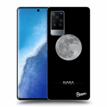 Picasee silikonový černý obal pro Vivo X60 Pro 5G - Moon Minimal