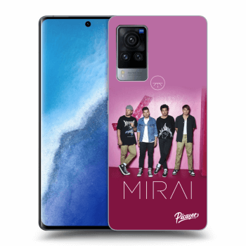 Picasee silikonový černý obal pro Vivo X60 Pro 5G - Mirai - Pink