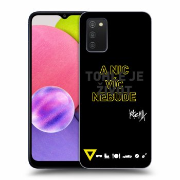 Obal pro Samsung Galaxy A03s A037G - Kazma - TOHLE JE ŽIVOT A NIC VÍC NEBUDE